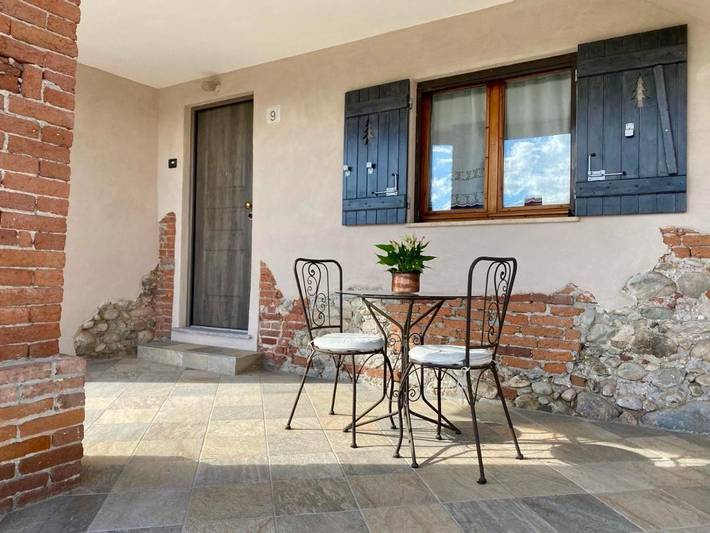 Gîte pour 4 personnes, avec balcon et vue à Dronero