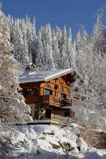 Chalet pour 4 personnes, avec terrasse et vue à Les Saisies