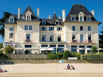 Hôtel pour 2 personnes, avec vue et jardin, animaux acceptés dans Plage Benoît