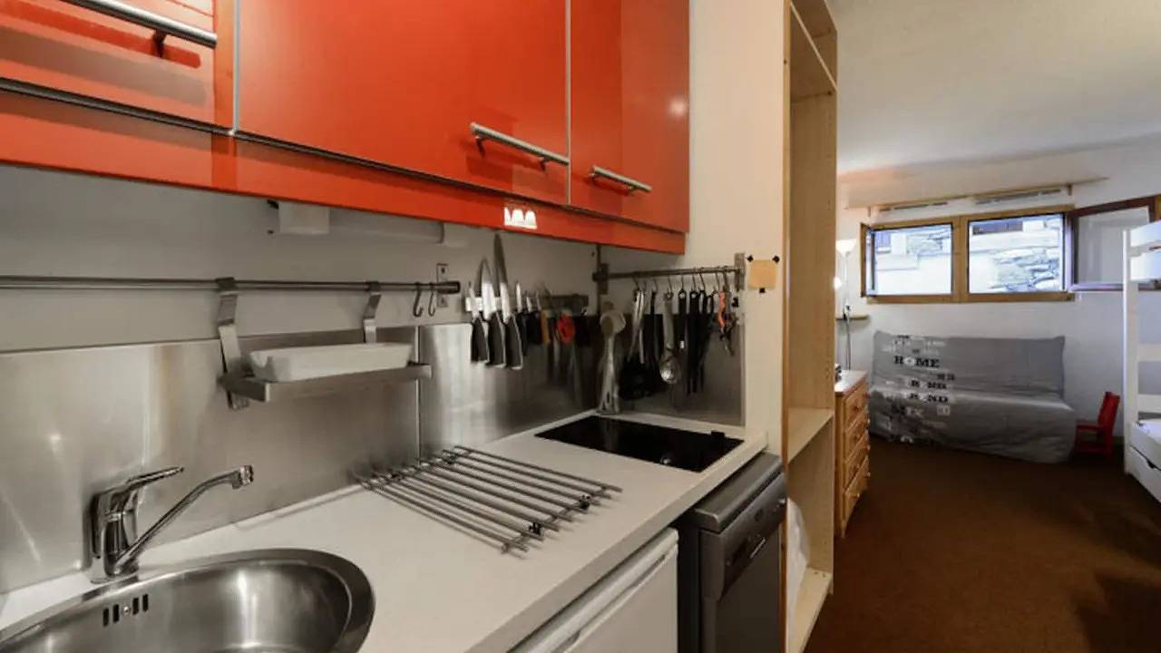 Ganze Ferienwohnung, Ferienwohnung für 3 Personen (18 m²) in Aime-la-Plagne in Bellentre, La Plagne-Tarentaise