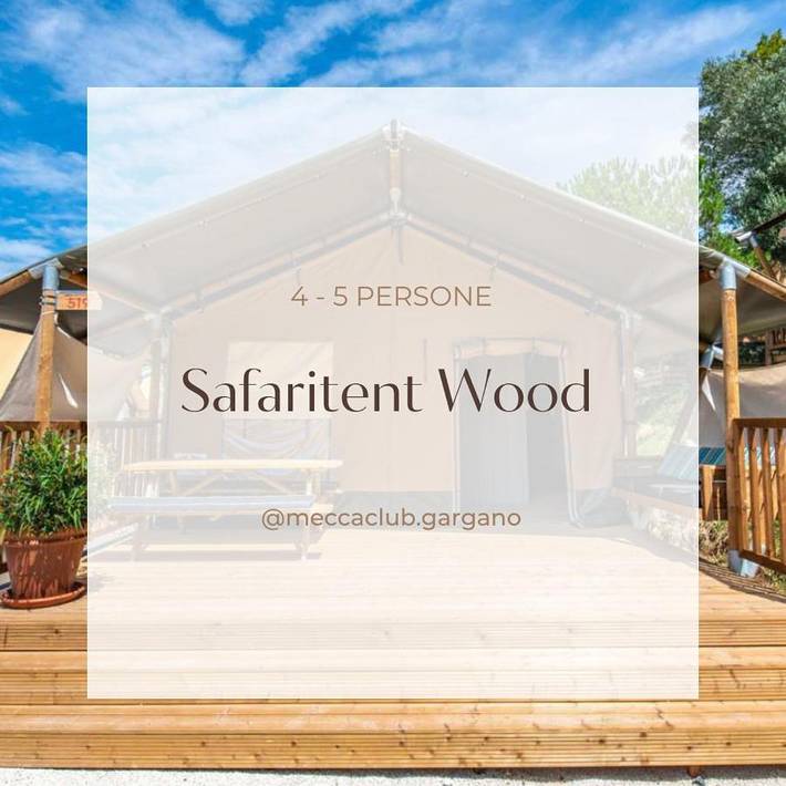 Camping für 4 Personen, mit Terrasse und Garten sowie Ausblick am Gargano - 3