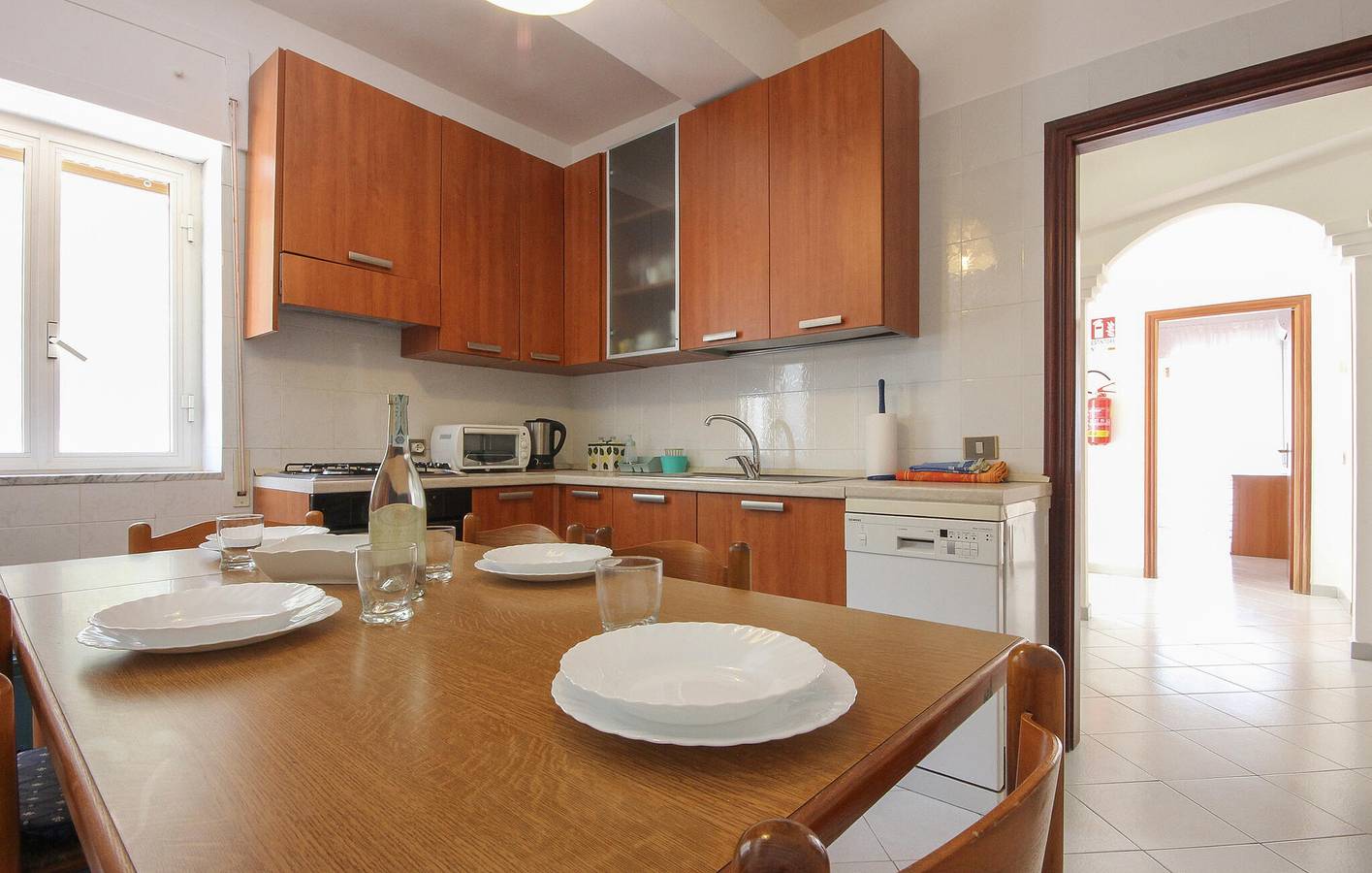 Appartement de vacances entier, Appartement avec vue sur la mer, parking, climatisation et cuisine - 700 m de la plage in Cilento