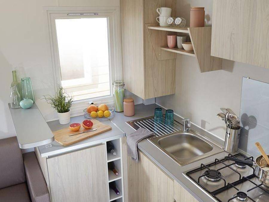 Camping Le Clos de Balleroy - Mobilhome 6 personnes - Eva 33 in Balleroy, Région de Bayeux