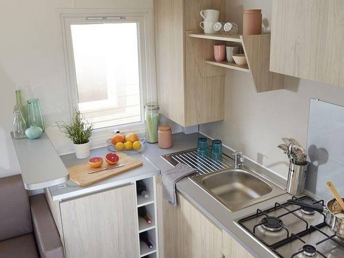 Camping Le Clos de Balleroy - Mobilhome 6 personnes - Eva 33 in Balleroy, Région de Bayeux