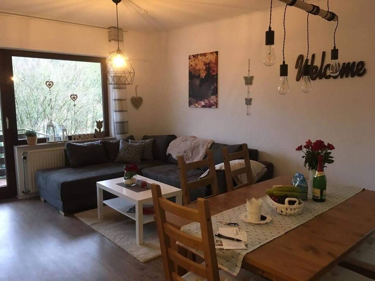 Appartement entier, Appartement 'Talblick' avec vue sur la montagne, terrasse privée et Wi-Fi in Medebach, Arrondissement du Haut-Sauerland