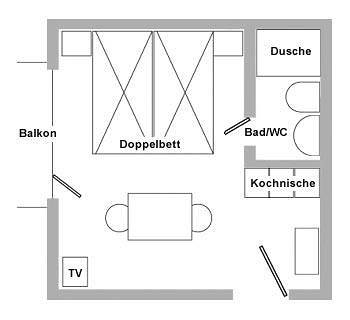 Ferienwohnung für 2 Personen, mit Balkon und Garten in Traben-Trarbach - 4