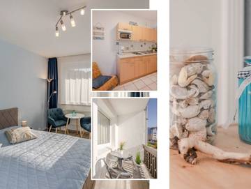 Ferienwohnung für 2 Personen, mit Balkon/Terrasse und Balkon, mit Haustier in Zempin