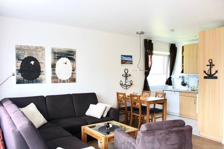 Ferienwohnung für 3 Personen, mit Balkon und Garten - 1