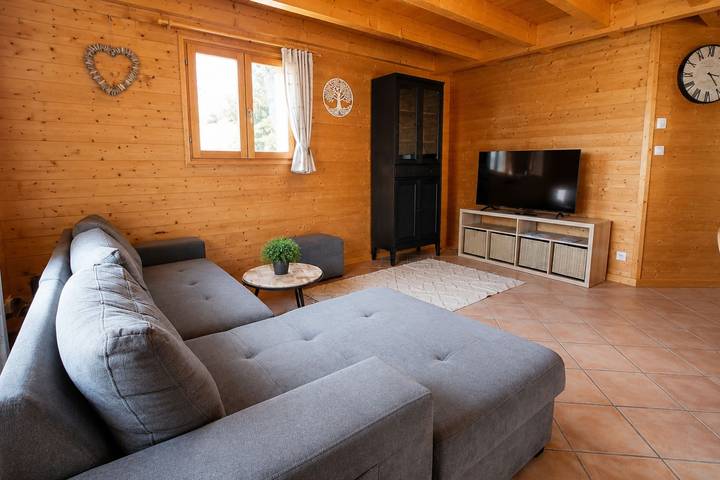 Chalet vue panoramique 8 pers - 1 min des pistes in Les Orres, Parc national des Écrins