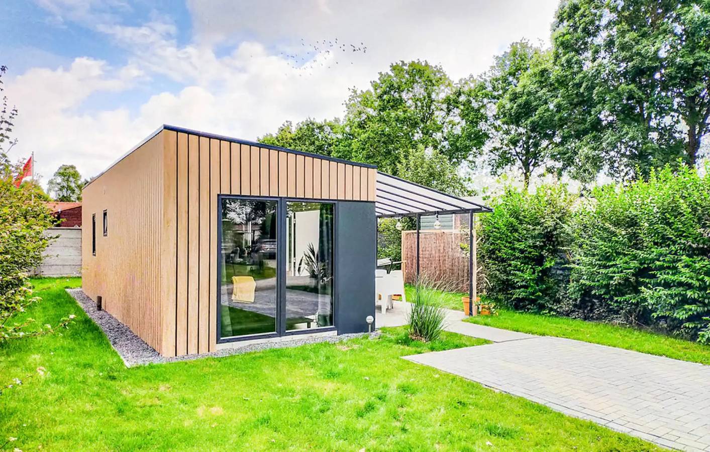 Vakantie Zeeland — Vz2604 Chalet in Heinkenszand in Nederlandse Noordzeekust