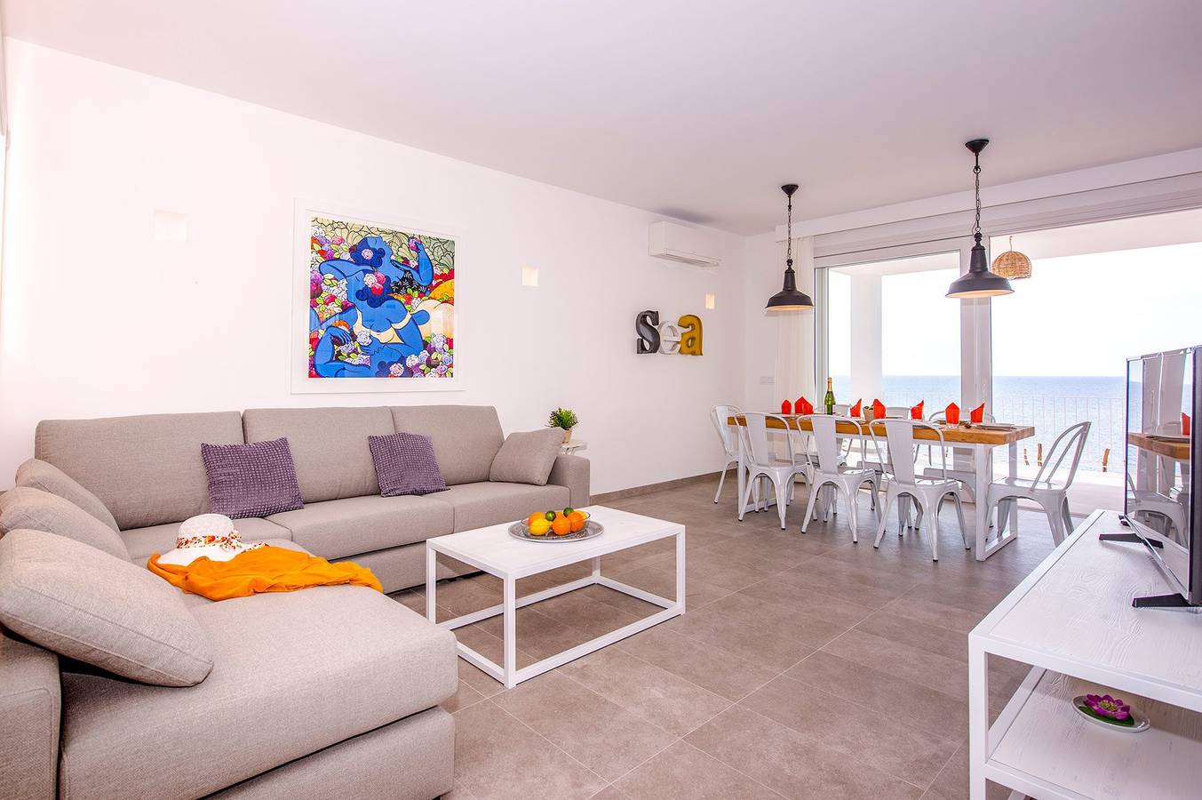 Villa pour 8 personnes in Cala Blanes, Ciutadella