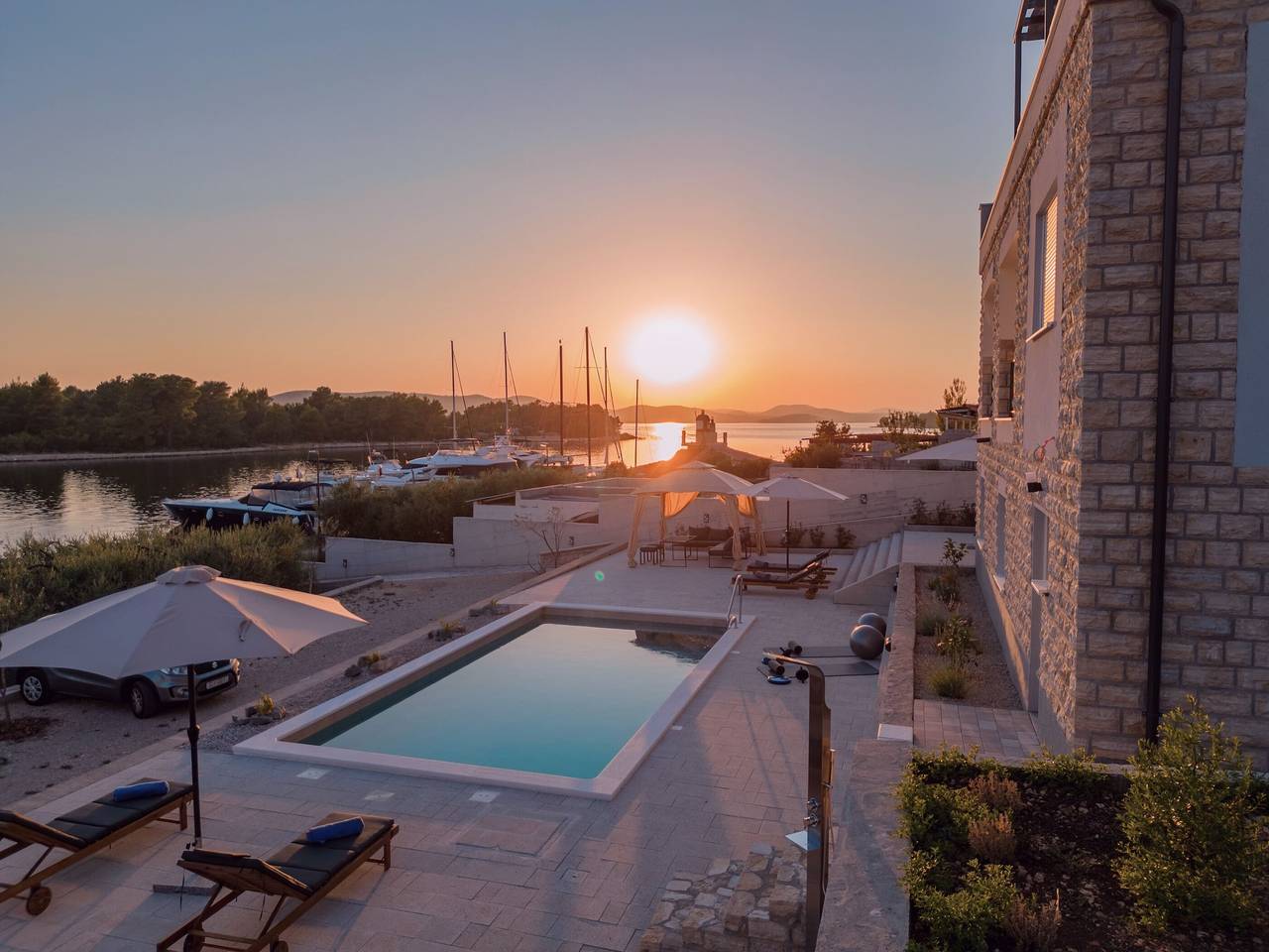 Villa Silvana in Bilice, Šibenik-Knin