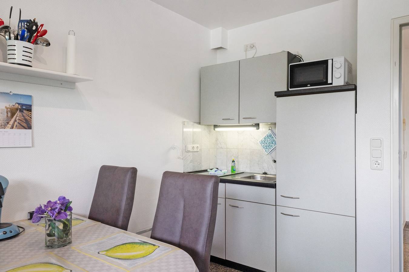 Apartamento entero, Apartamento 12 en la Casa Borkum con terraza privada y Wi-Fi in Dorum-Neufeld, Dorum