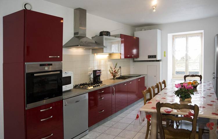 Gîte voor 6 personen, met tuin in Jura