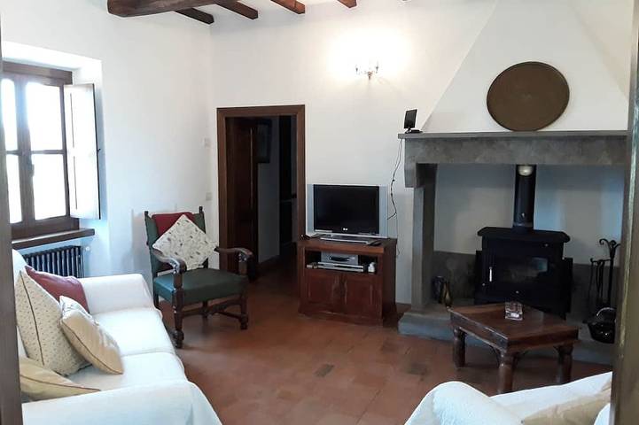 LaPorcilaia Urlaubshimmel im Herzen Italiens Große sonnige atemberaubende Aussicht in Orvieto, Terni Provinz
