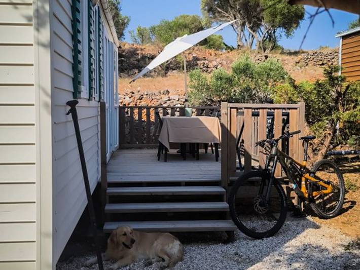 Mobil home pour 6 personnes à Caves