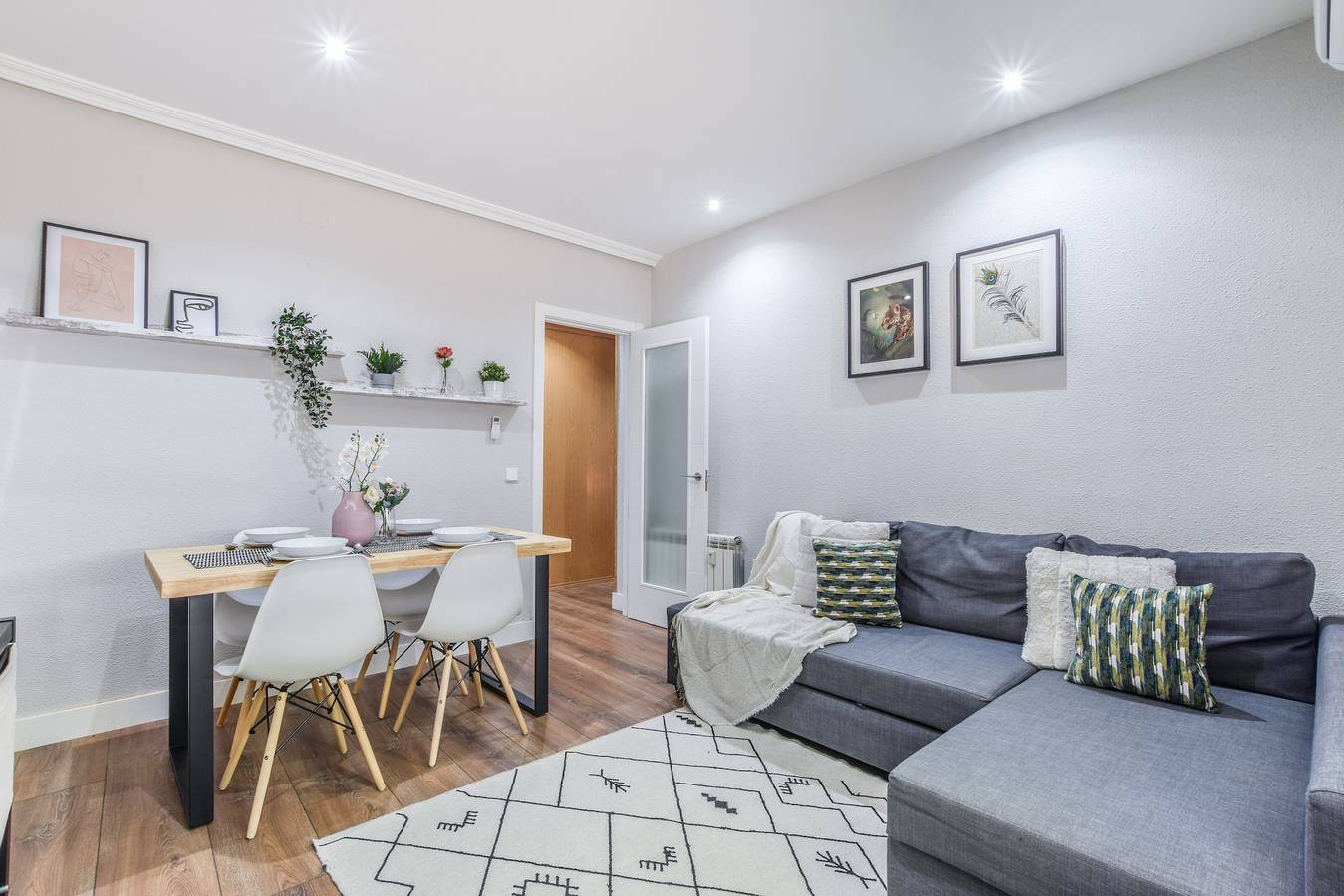 Apartamento para 8 Personas en Atocha, Madrid