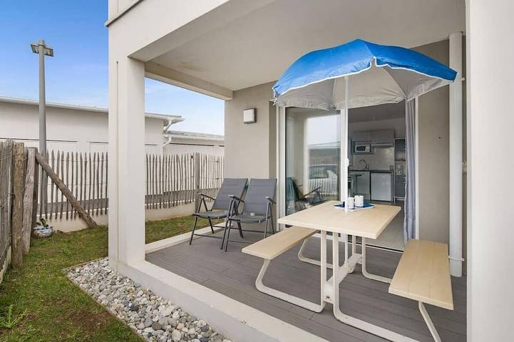 Apartamento de vacaciones para 4 personas, con terraza y jardín - 1