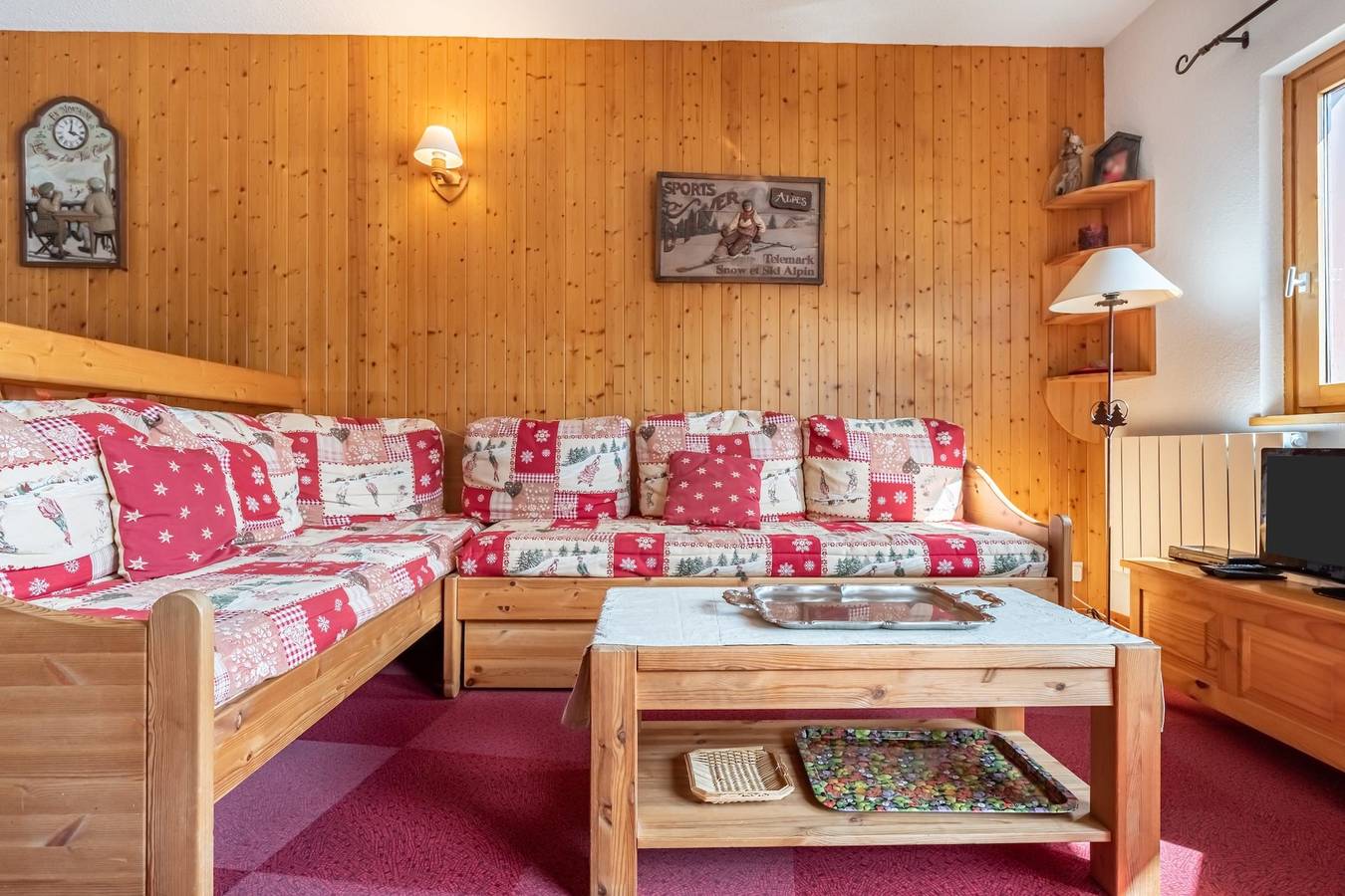 Apartamento entero, Bright Cocoon With Balcony And View On The Valley in La Tania, La Perrière