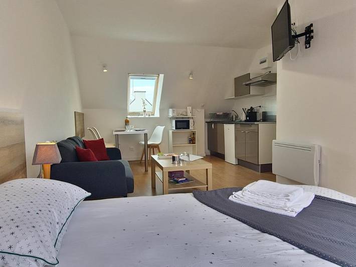 Appartement de vacances pour 4 personnes, avec jardin