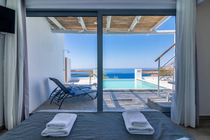 Villa für 5 Personen, mit Pool und Garten auf Kreta - 4