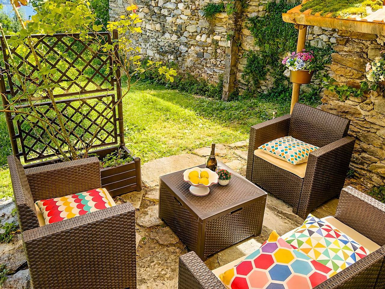 Rustico-Ferienhaus Borgo Antico in Cremia, Gemeinde Cremia