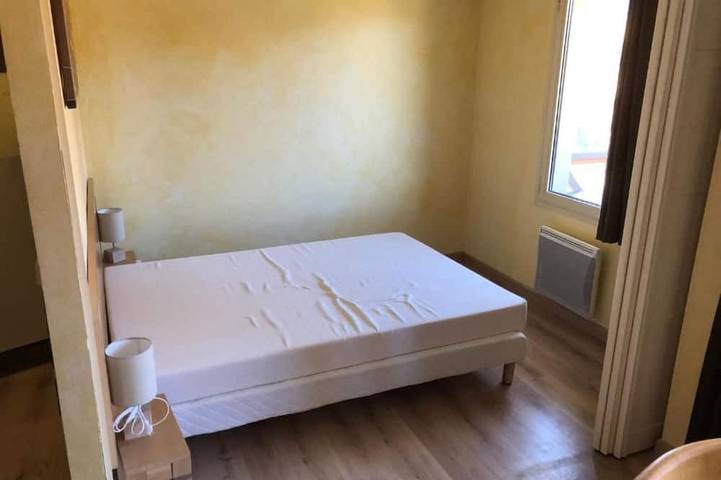 Ganze Wohnung, Vue sur Montagne - 218-Apartment-Ensuite mit Bad-Balkon in Isola, Nizza und Umgebung