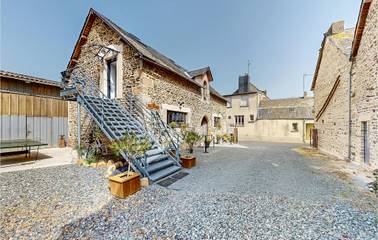 Appartement de vacances pour 4 personnes, avec jardin dans Mayenne