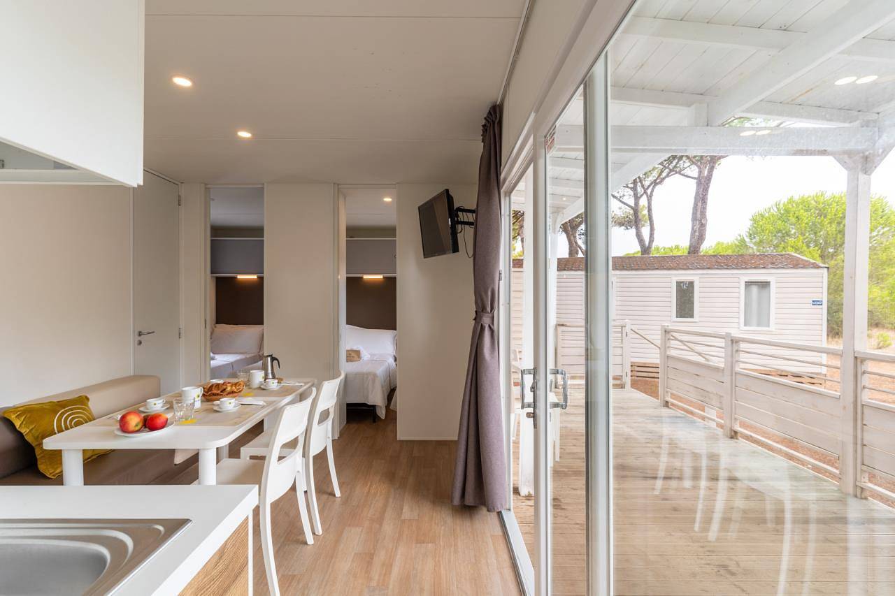 Feriendorf Orbetello Lodge Superior Family für 6 Personen in Orbetello, Grosseto Provinz