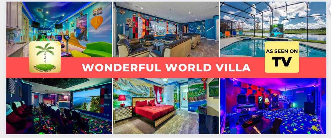 Chalet para 40 personas con piscina in Kissimmee, Condado de Osceola
