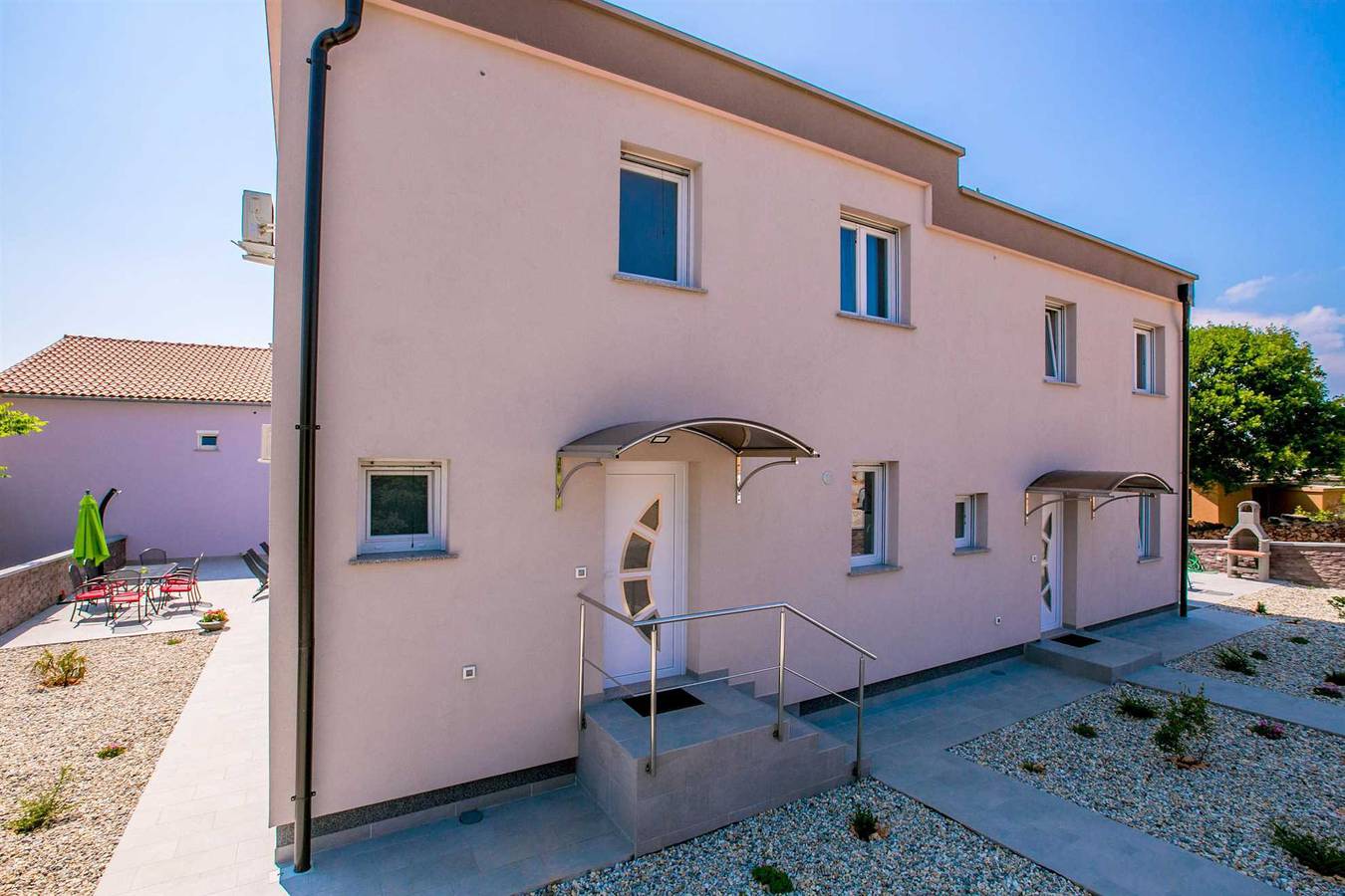 Ferienhaus Green mit Pool in Pinezici, Krk