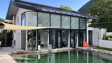 Gîte pour 2 personnes, avec jardin et piscine, adapté aux familles dans Rottau