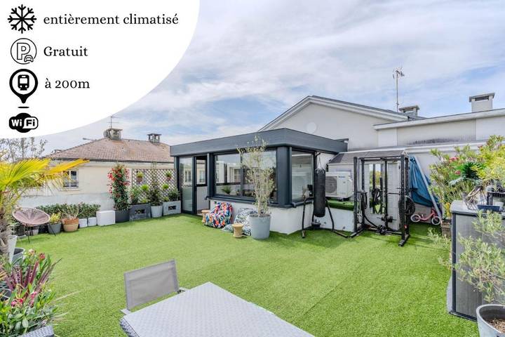 Apartamento de vacaciones para 10 personas, con vistas al lago y terraza - 1