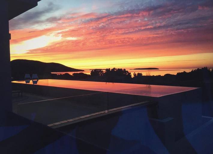 Villa pour 10 personnes, avec piscine ainsi que vue et jardin dans Palombaggia