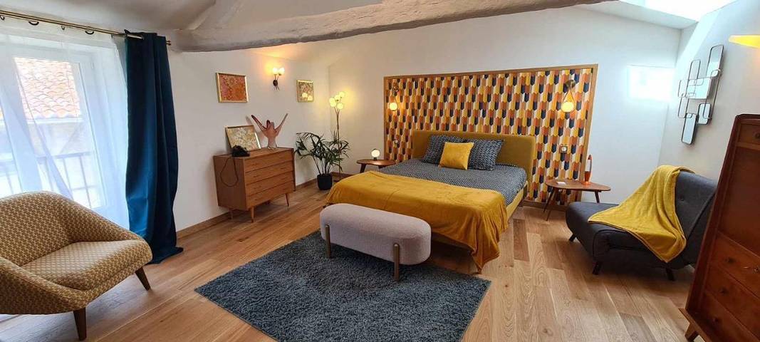 Chambre d’hôte pour 3 personnes, avec vue et sauna ainsi que piscine et jardin à Pouant - 3