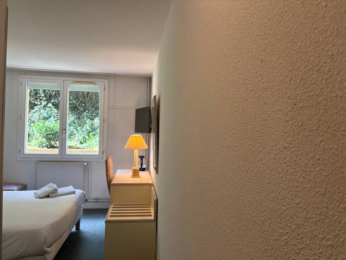 Chambre pour 2 personnes, avec jardin