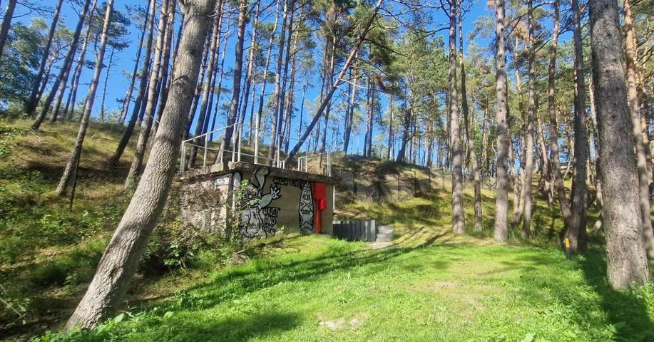 Camping für 2 Personen, mit Terrasse und Ausblick in Polnische Ostsee