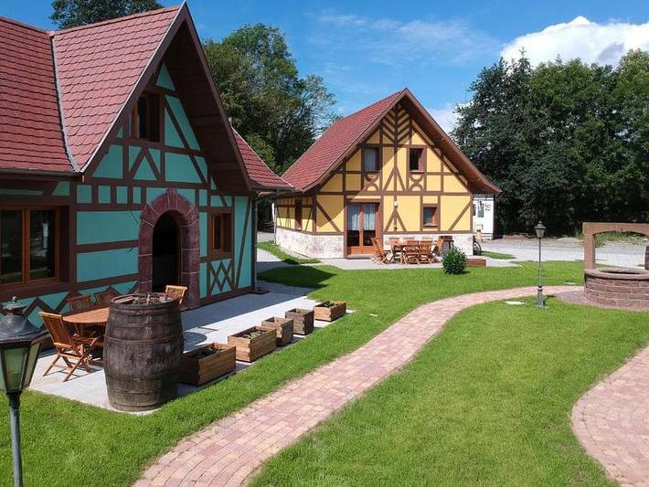 Camping Les Castors - Insolite 2 personnes - Cabane Randonneur 2 pers in Burnhaupt-le-Haut, Région de Thann