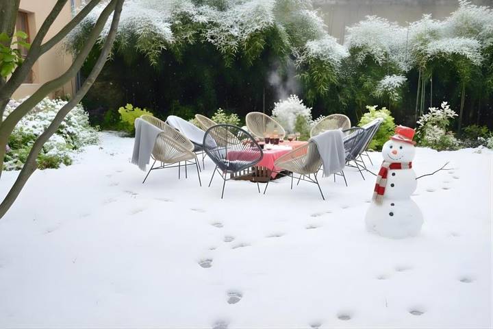 Maison de vacances pour 15 personnes, avec vue et jardin