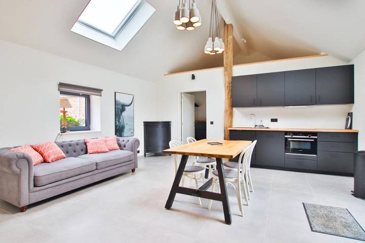 Location de vacances pour 4 personnes, avec jardin et vue, animaux acceptés à Gembloux