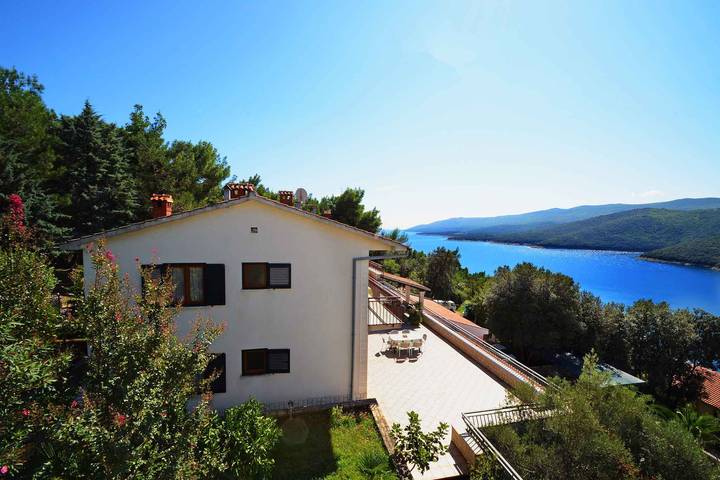 Entire holiday apartment, Holiday apartment with air conditioning and sea view in Rabac, Labin-Rabac