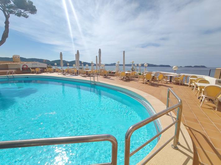 Ganze Wohnung, A3019 Meerblick-Wohnung für 2-3 Personen in Cala Fornells in Cala Fornells, Calvià