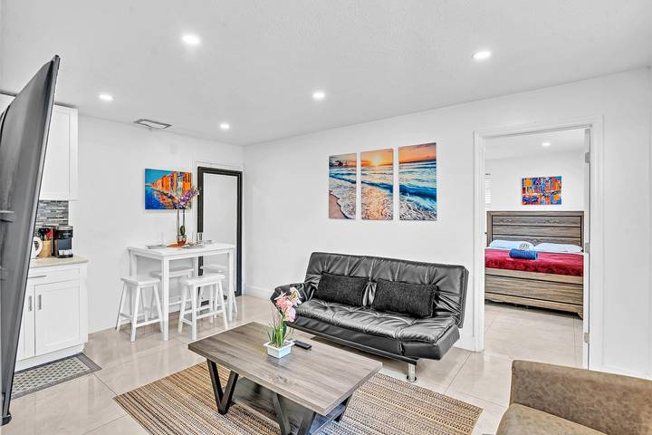 Vacation rental for 4 people, with terrace in Hollywood (FL)