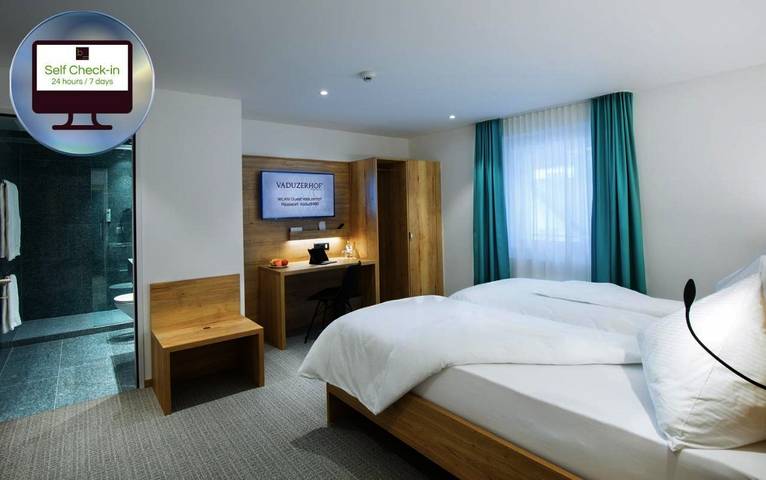 Hotel für 3 Personen, mit Ausblick und Terrasse sowie Sauna, mit Haustier in Liechtenstein