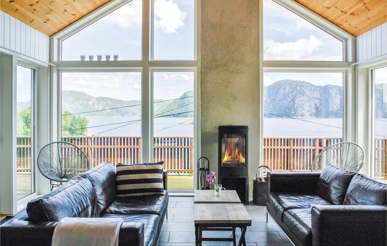 Ferienhaus für 8 Personen, mit Terrasse und Garten sowie Sauna in Norwegen - 4