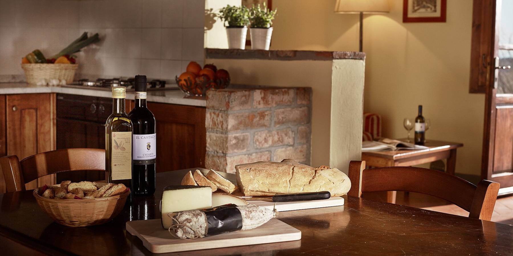 Appartamento intero, Forno - Appartamento panoramico con piscina e terrazza privata in Il Castagno, Gambassi Terme