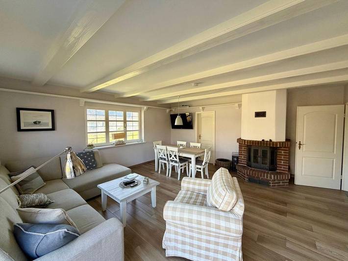 Ganze Ferienwohnung, Reetdachhaus Fiskerhytte in St. Peter-Bad, St. Peter-Ording