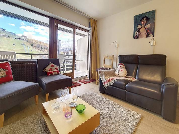 Chalet voor 6 personen, met balkon in Les Menuires