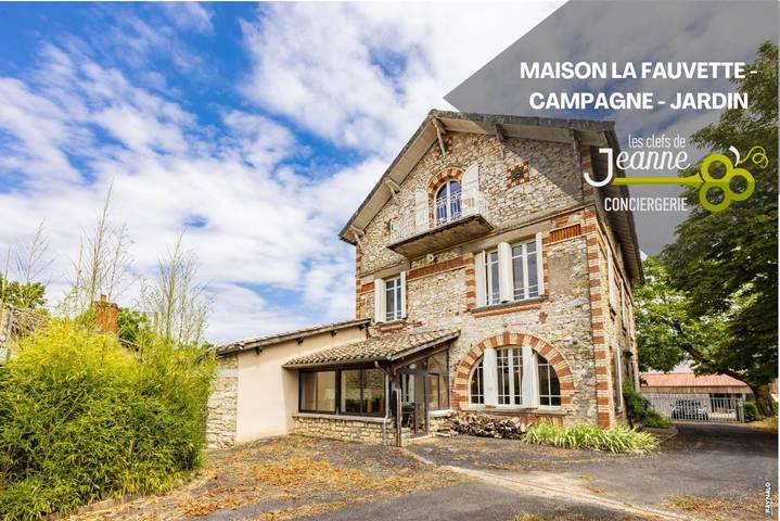 Maison de vacances pour 12 personnes, avec jardin et vue