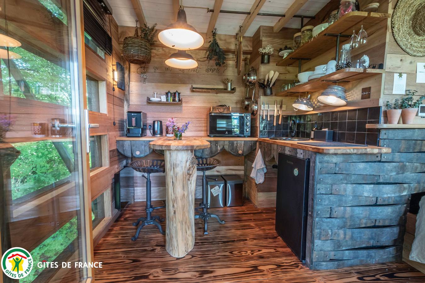 Cabane "Pinot Noir" in Nanteuil-la-Forêt, Parc naturel régional de la Montagne de Reims